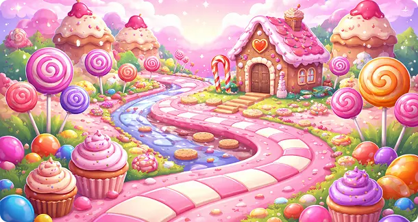 Viking ships in fjord